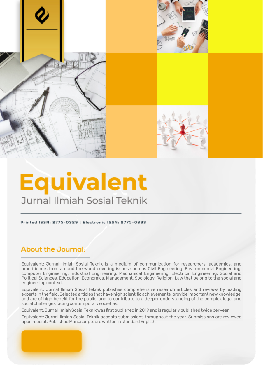 					View Vol. 8 No. 4 (2026): Equivalent: Jurnal Ilmiah Sosial Teknik 
				